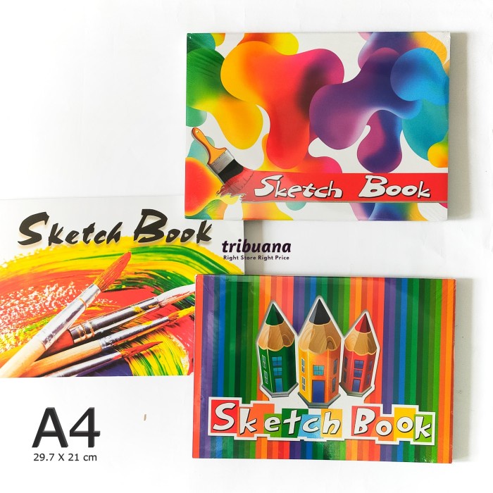 

Sketsagambar- Buku Sketchbook Kiky A4 -Buku-Gambar-Sketsa.