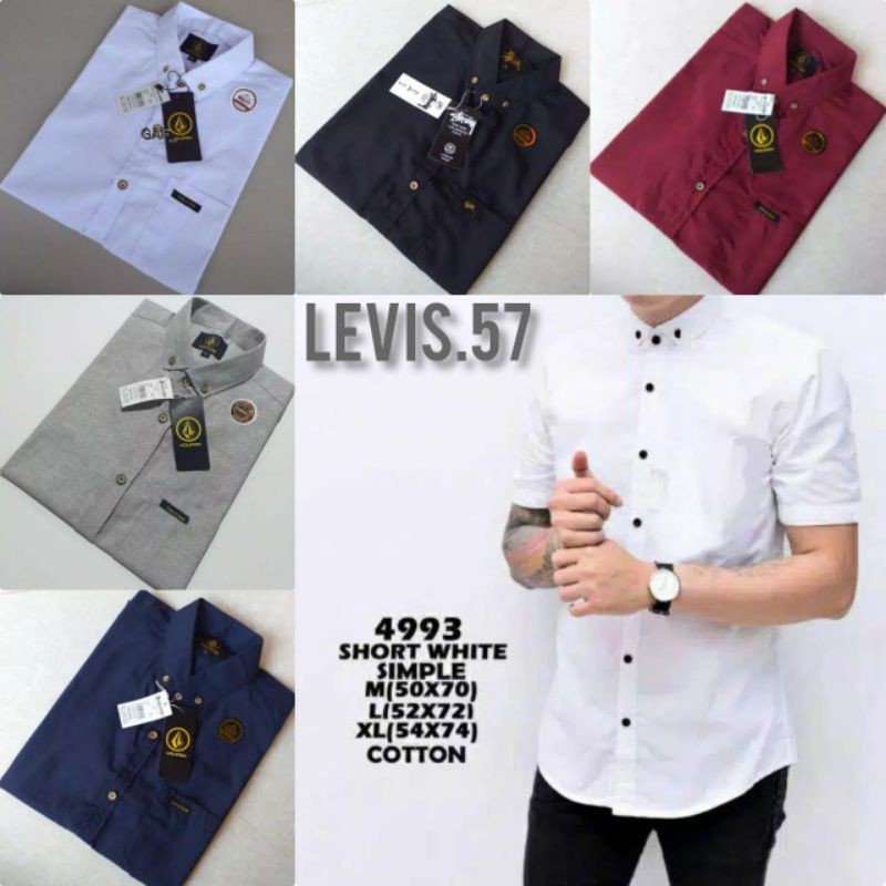 Kemeja Pria Lengan pendek - Kemeja cowok - Kemeja distro murah