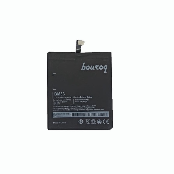 Baterai  BQ BM33 Batre Xiaomi Mi4i Battery Bouroq Double Power Batre Tanam