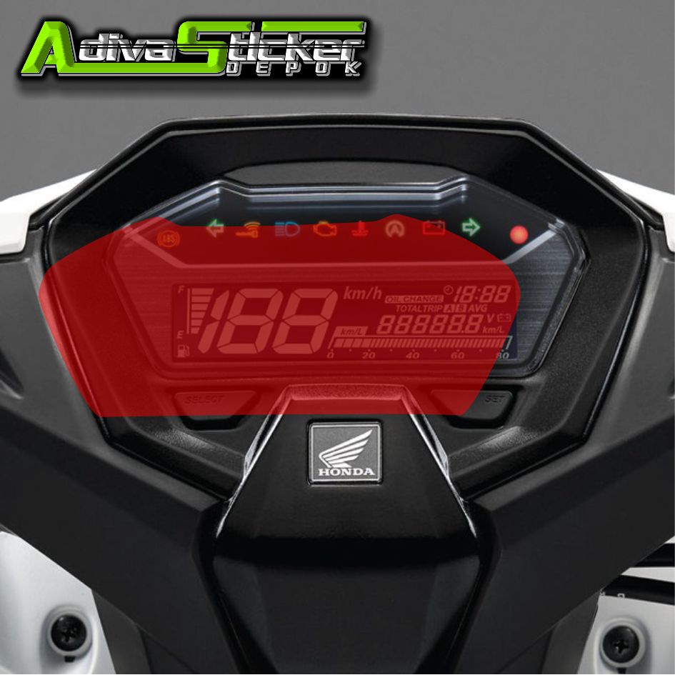 stiker pelindung spidometer vario 160 stiker pidometer vario baru