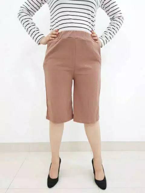 KULOT PENDEK JUMBO 7/8 // CELANA KULOT PENDEK JUMBO / KULOT PENDEK JUMBO WANITA