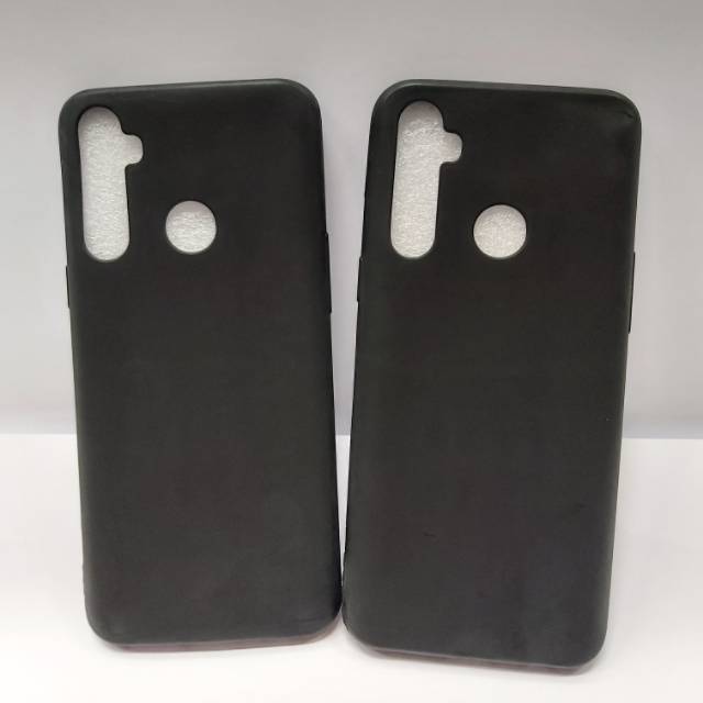 Case Slim Black Matte Anti Minyak Softcase Realme 3/Realme 3 pro/Realme 5/Realme 5 pro/Realme C11