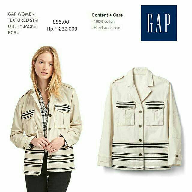 gap beige jacket