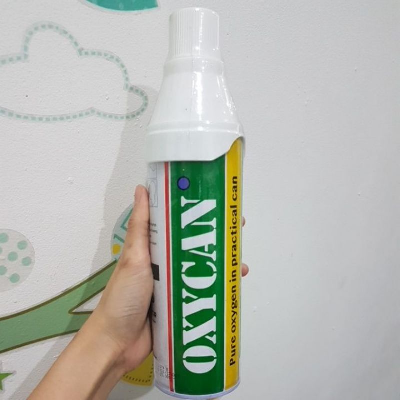OXYCAN Reguler Hijau / oksigen kaleng untuk sesak nafas