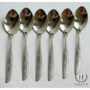 SENDOK MAKAN STAINLESS STEEL GAGANG BINTANG