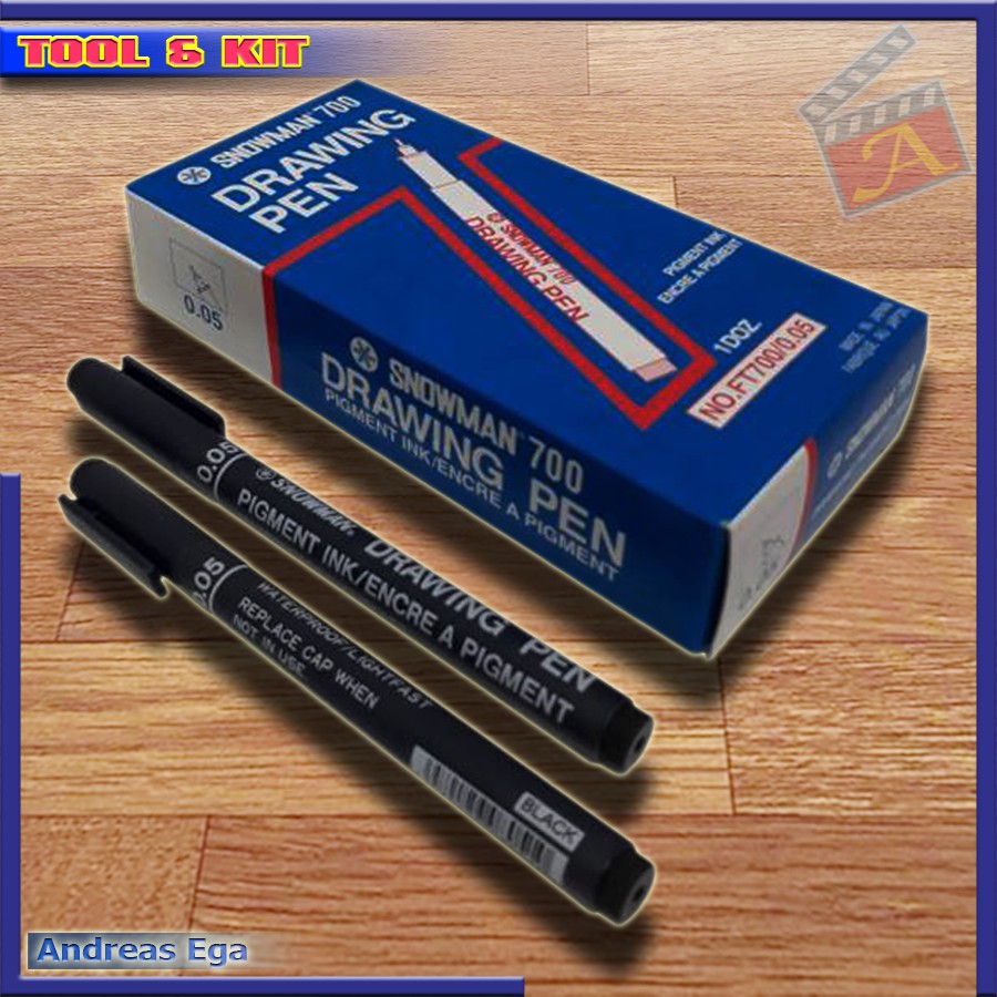 

Lining Marker / Drawing Pigmen Pen Snowman