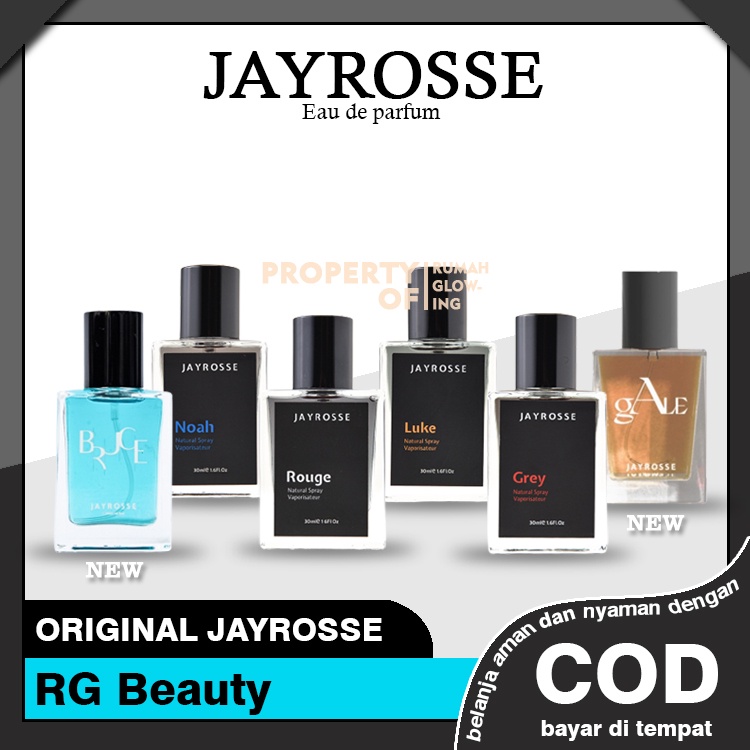 ❤️ RG ❤️ Jayrosse Parfum Grey | Perfume Pria Rouge Grey Noah Luke Bruce Gale