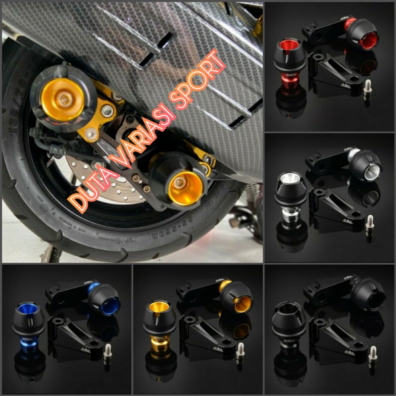 Jalu knalpot Pelindung Knalpot Nmax/Aerox/Pcx/Lexi/Vario Universal Black Diamond Original