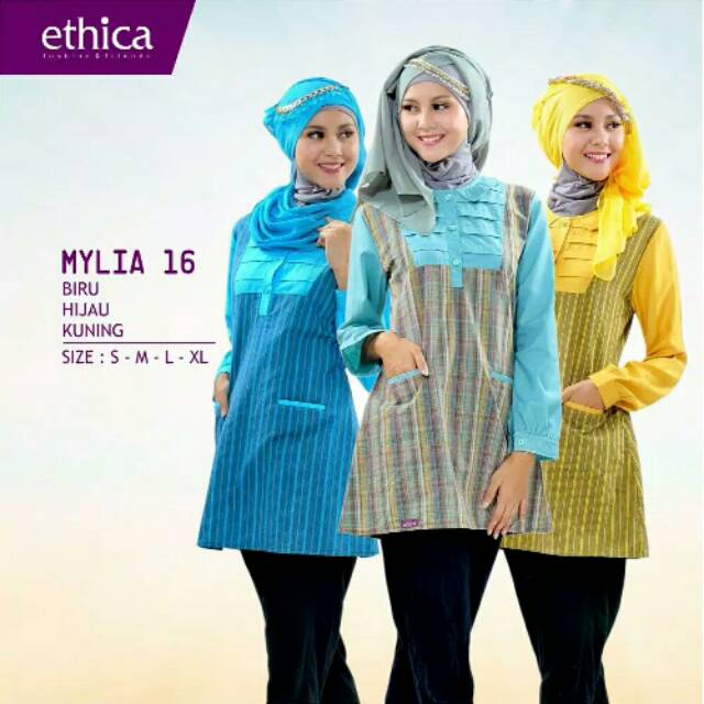 ETHICA MYLIA 16/atasan ethica/atasan wanita/atasan murah/atasan adem/atasan katun