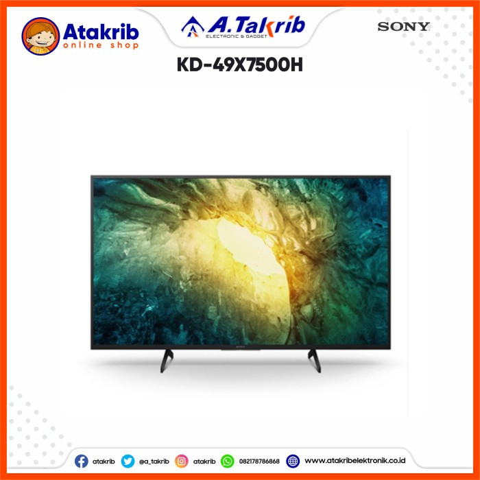 SONY LED 49 KD-49X7500H ANDROID TV 4K HDR