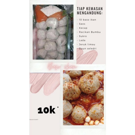

baso ikan dan baso aci