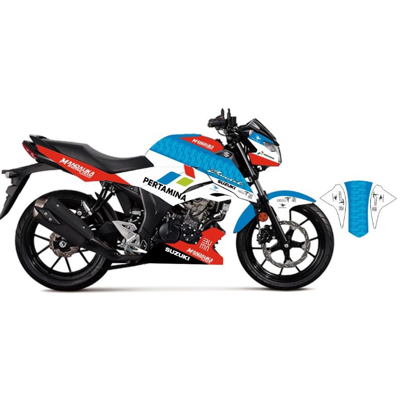 stiker Decal suzuki GSX BANDIT 150 MAMDALIKA