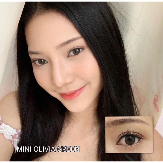 

Softlens Mini Olivia Green Kitty Kawaii
