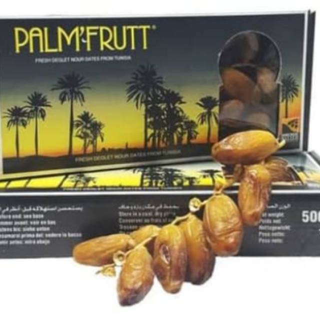 

Kurma tangkai produk tunisia ukuran 1/2 kg