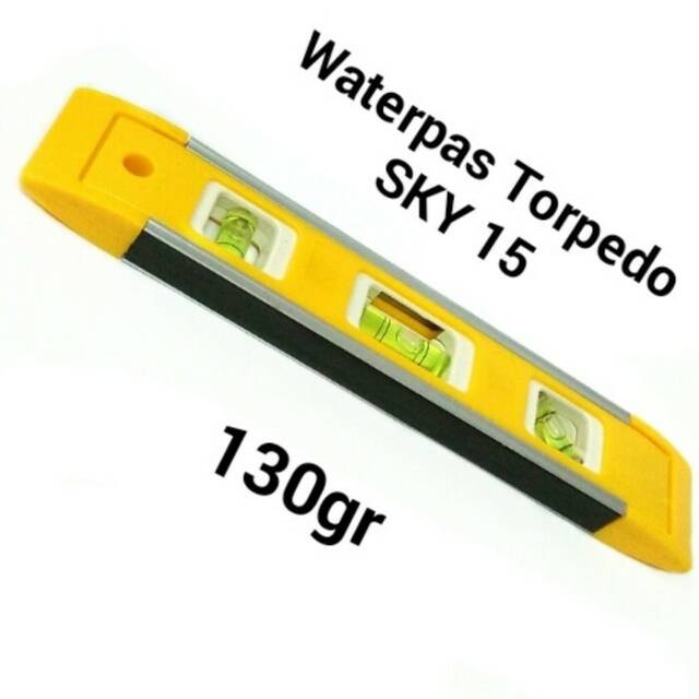 

Waterpass Torpedo Nankai Magnet 9"/23 cm Penggaris Air Pengukur Kemiringan Siku Bahan Kuat Tebal