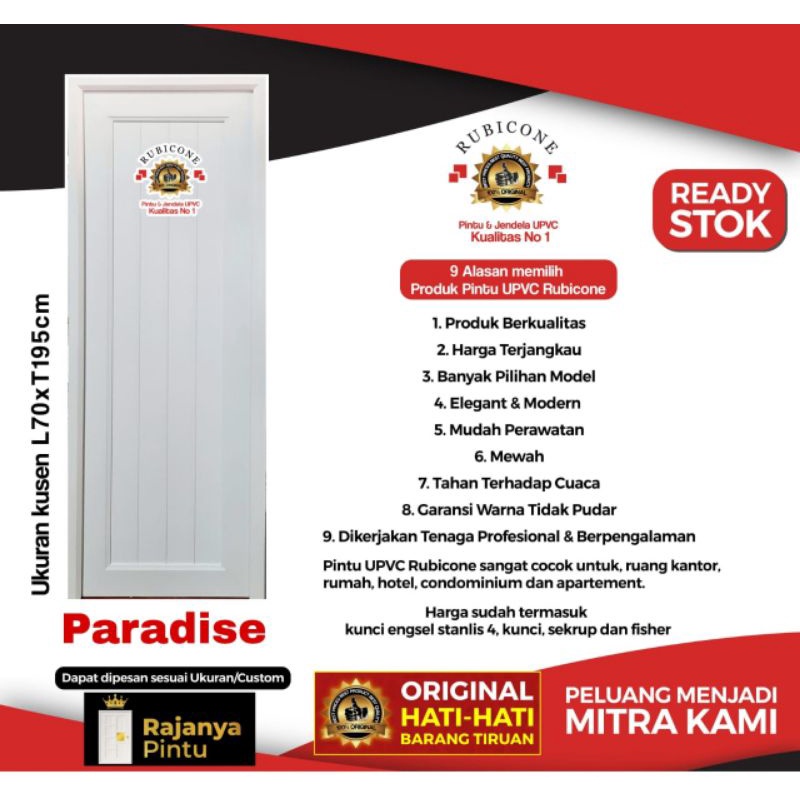Pintu Upvc Rubicon Paradise