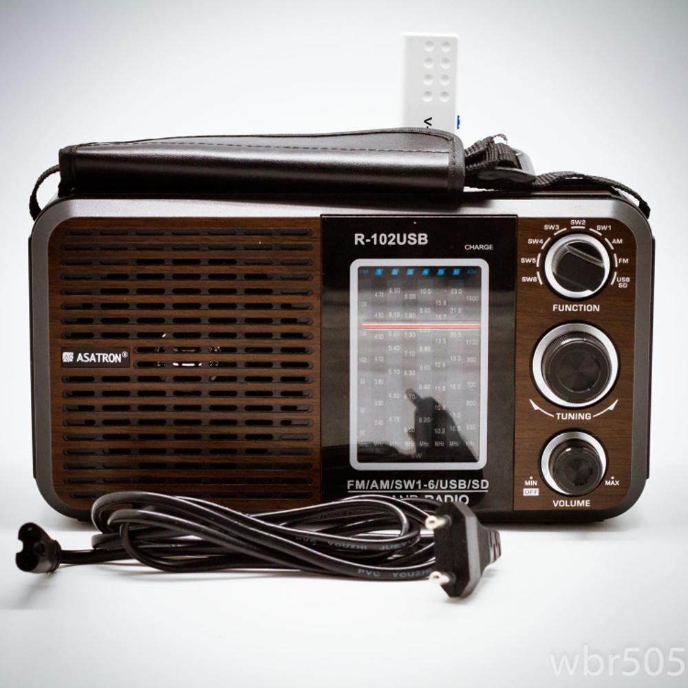 Radio + USB-SD Music Player Asatron R-102USB
