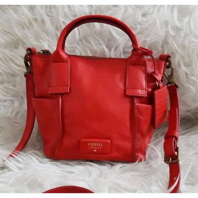 Fossil emerson red mini