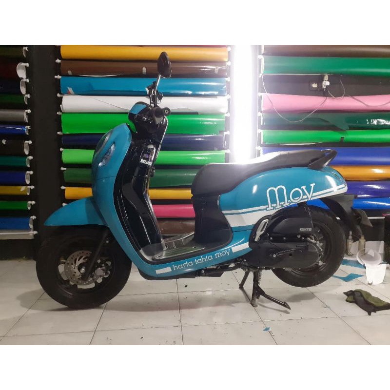 decal stiker fullbody scoopy 2021 free request desain