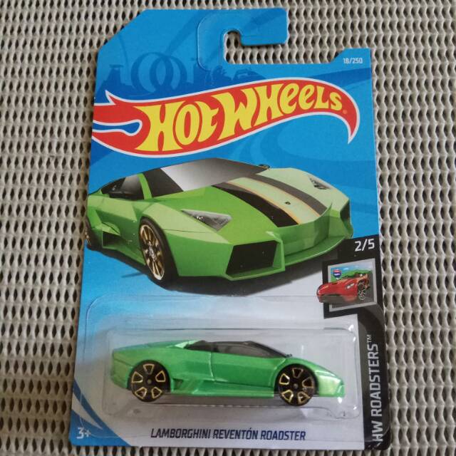 hot wheels lamborghini reventon roadster green