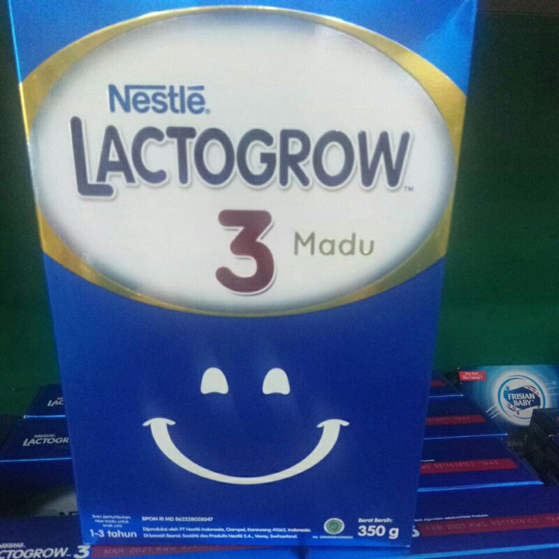 lactogen 3 madu susu bayi umur 1-3 tahun 350gr