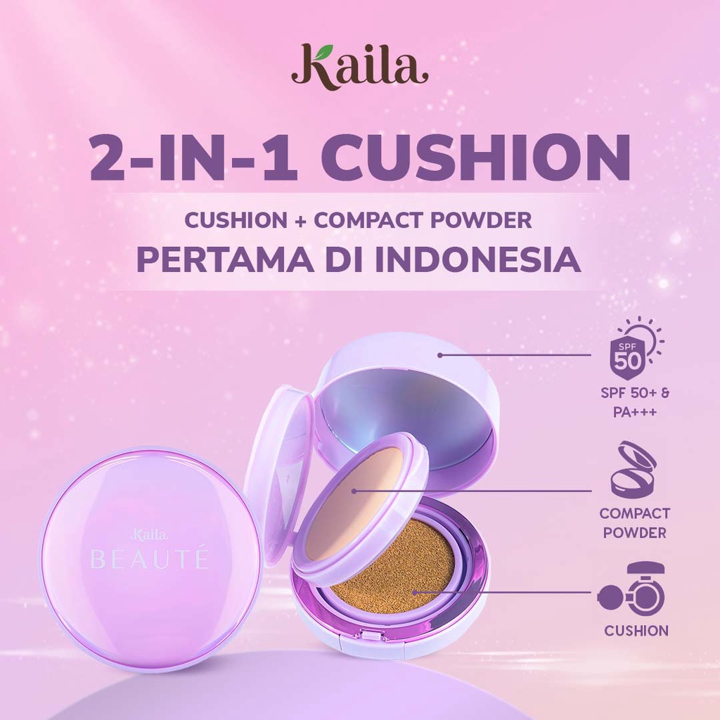 KAILA Infused Micellar Water / Loose Powder / CUSHION