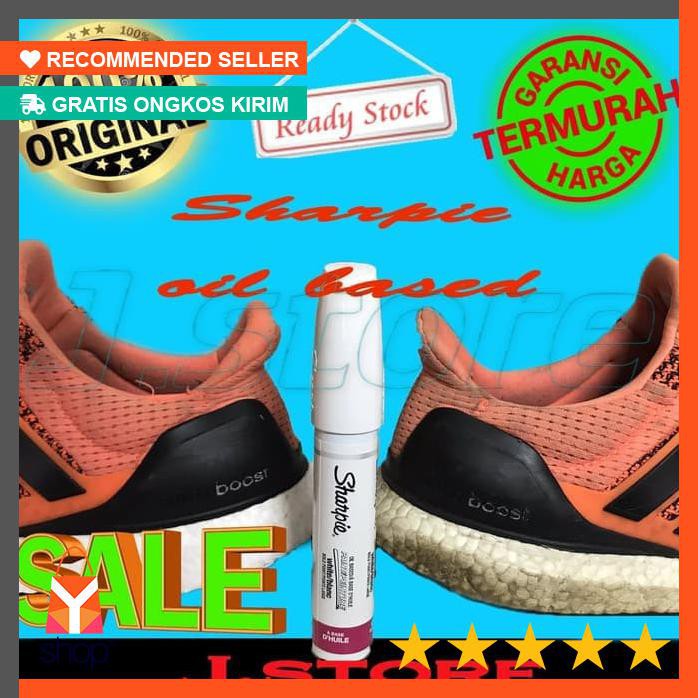

BIG SALE ! Sharpie Oil Based Pen Marker Ultra boost NMD Pureboost White / Blanc
