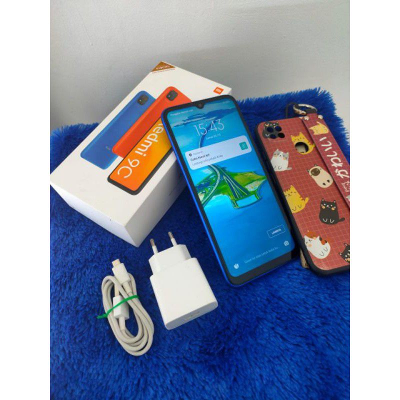 REDMI 9C 4/64 GB SECOND / HP BEKAS MURAH FULLSET / HP SEKEN MURAH