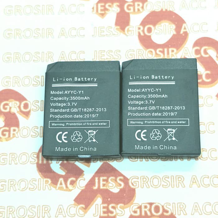 Baterai Battery Original Smart Watch YX-W8B - YX W8B - Y1 Pro - Y1 Plus T11 YQ-Y1 AYYC-Y1 - Y1 - Y1+