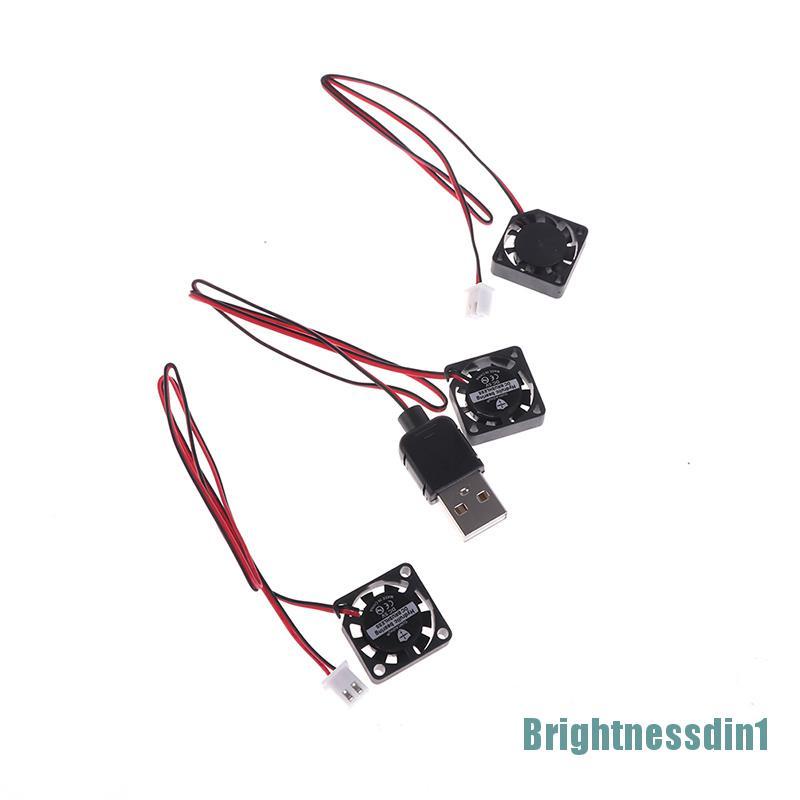 (Brightnessdin1) 2006 Kipas Pendingin laptop mini Ultra Tipis 5v12v 2CM 20MM 10000RPM