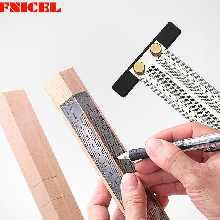 

Bayar Di Tempat ➺ FNICEL PENGGARIS MARK LINE T-TYPE MEASURING RULER WOODWORKING TOOL 300MM .,.,.