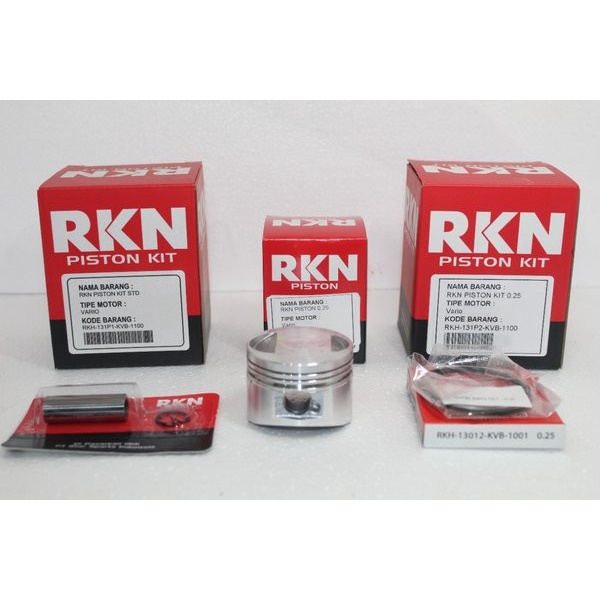 Seher Piston Kit Honda Vario 110 Lama Karbu KVB OS STD 0.25 0.75 1.00