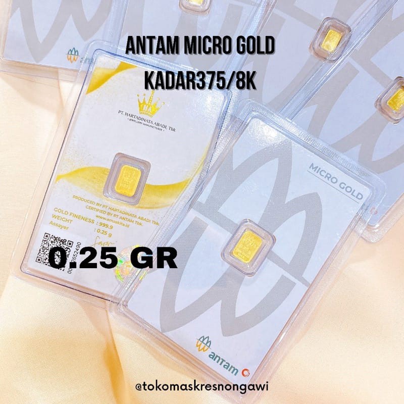 LM Antam Hartadinata 0.25 gram Premium Series