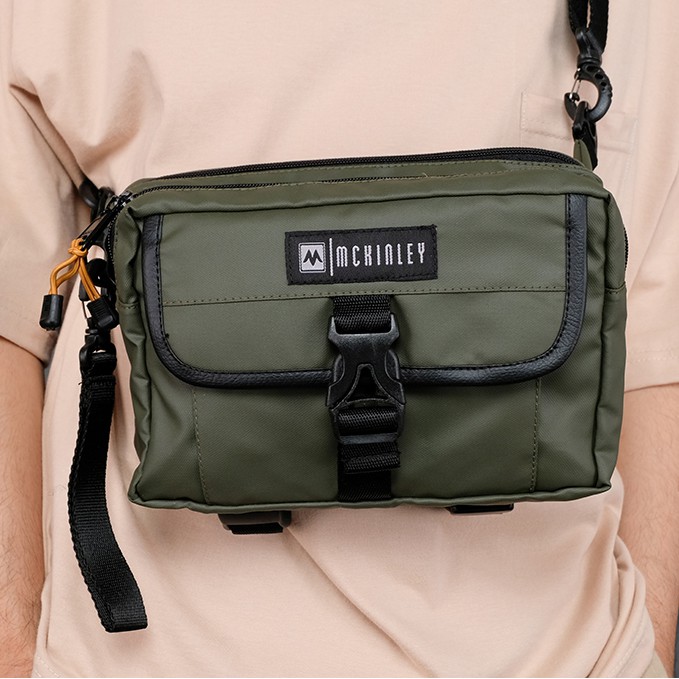 MORIA ARMY |MNM x McKinley| Tas Selempang Sling Bag Multifungsi Pria