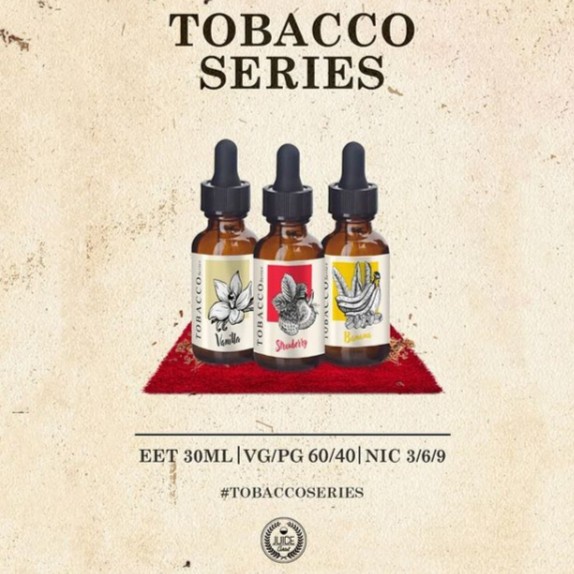 TOBACCO SERIES 3MG 6MG 9MG 30ML AUTHENTIC