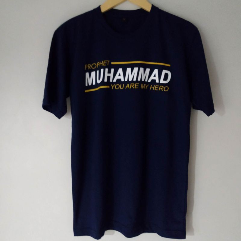 kaos tshirt islami nabi muhammad