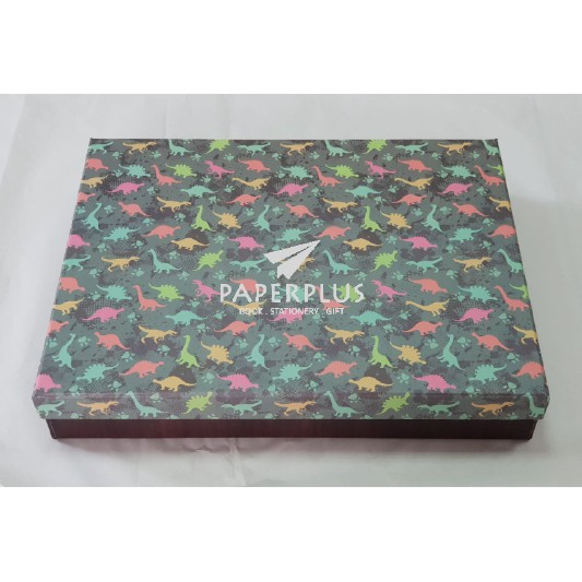 

Kotak Kado / Kotak Hadiah / Gift Box Pakaian B / Motif Dinosaurus Hijau