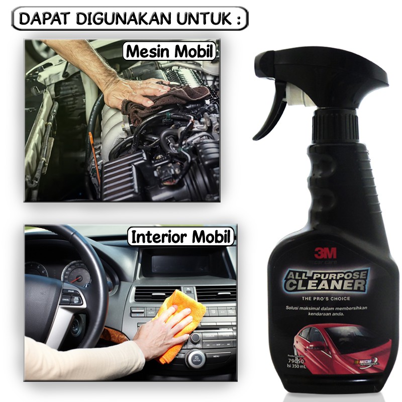 3M Auto Cairan Pembersih Mobil/Motor 350 ML Serbaguna All Purpose Cleaner 3M-79050