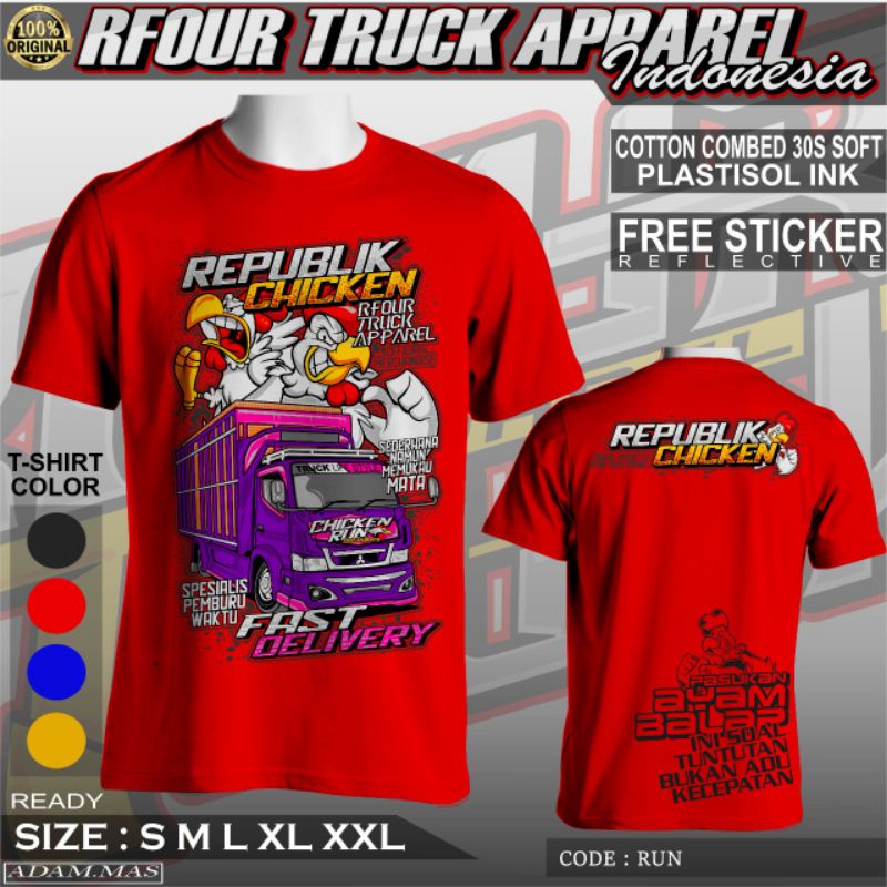 Kaos Truck Original // Kaos Truck Canter Mania // Kaos Kata Kata // Anti gosip // Kebal Gosip