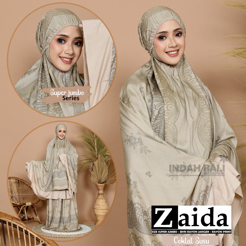 Zahra | Mukena Zaida Super Jumbo                                           ⠀                       M