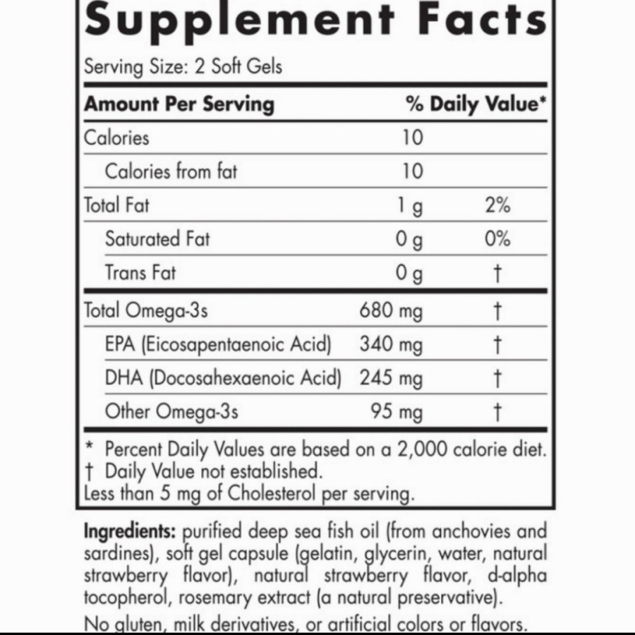 NORDIC NATURALS  ULTIMATE JUNIOR 680mg OMEGA 3 isi 90 Softgels