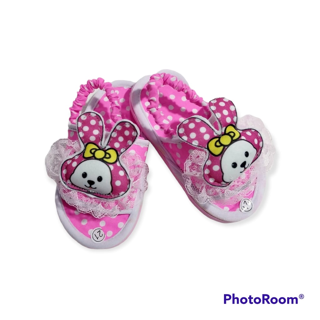 SANDAL ANAK PEREMPUAN BABY POLKADOT BONEKA