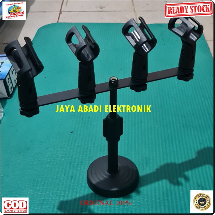 G549 ORIGINAL STAND MIC HOLDER CABANG 4in1 TIANG MIK MICROPHONE standing PENYANGGA mikrophone VOCAL VOKAL  pegangan gantungan G549  BISA SEGALA JENIS MICROPHONE BISA SEGALA JENIS  STAND MIC UNIVERSAL  ISI PAKET HOLDER 4IN1 DAN CABANG G549