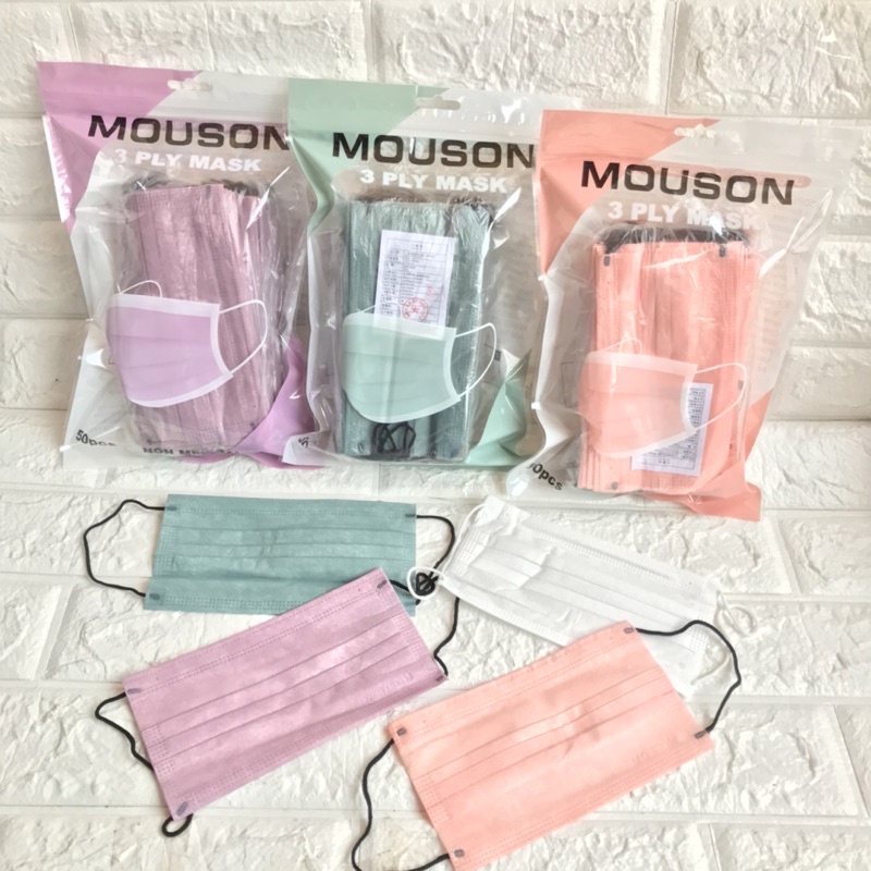 MASKER EARLOOP HEADLOOP 3PLY 1BOX ISI 50PCS / READY BERBAGAI MACAM MASKER MERK NON WOVEN NON MEDIS MURAH