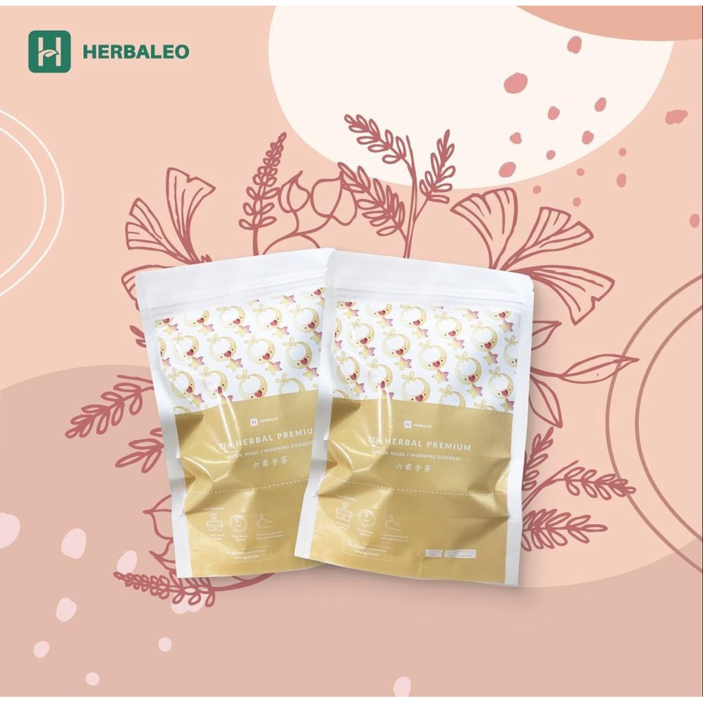 Herbaleo Teh Herbal Premium - Morning Sickness (untuk Mual Ibu Hamil)