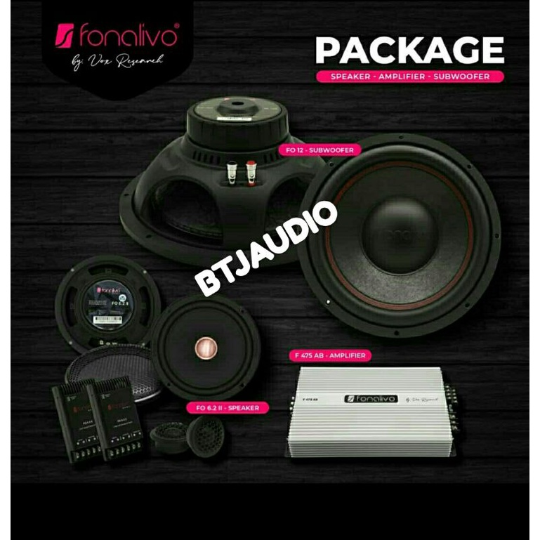 PAKET AUDIO MOBIL VOX FONALIVO by VOX Research