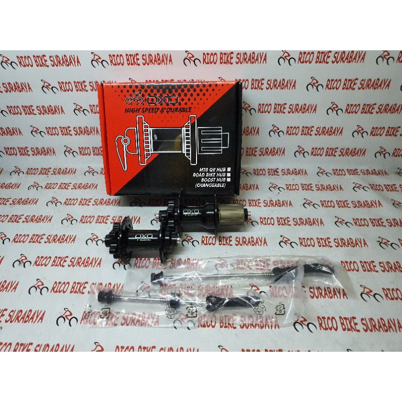 HUB FREEHUB OXO 4 BEARING 28 HOLE DISC BRAKE