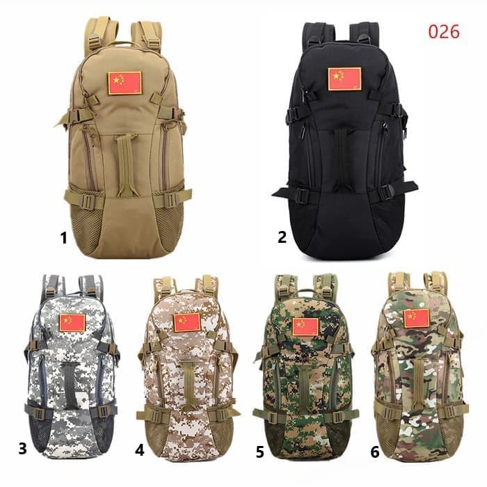 Super Murah! TAS RANSEL ARMY / TAS BAHU / TAS GUNUNG W 026 OUTDOOR CAMOUFLAGE