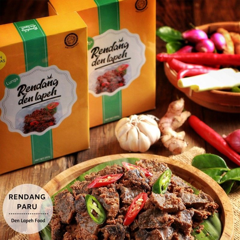 

Rendang Den Lapeh - Rendang Paru Asli Padang Rendang Den Lapeh Best Seller .