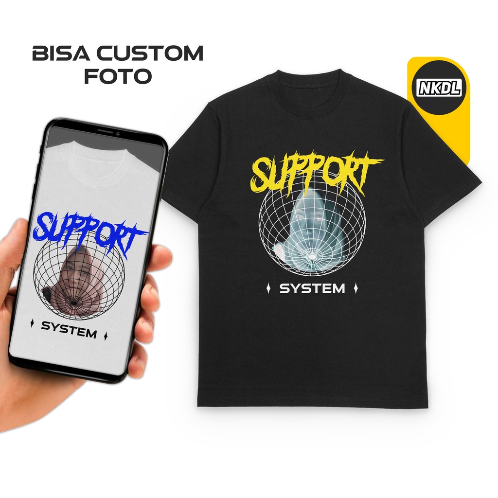 KAOS NEGATIVE CUSTOM / KAOS FOTO BUCIN AESTHETIC NEGATIVE COUPLE PACAR / KAOS KADO ULANG TAHUN